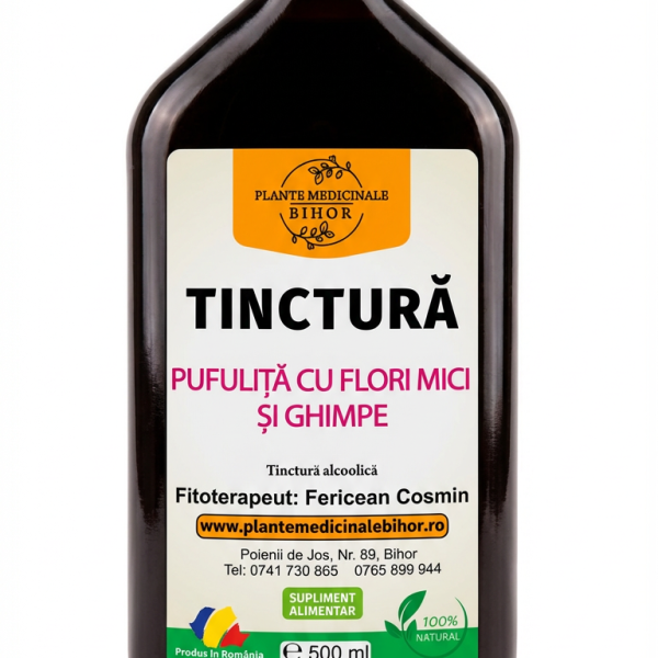 Tinctura din pufulita cu flori mici si ghimpe (500ml)
