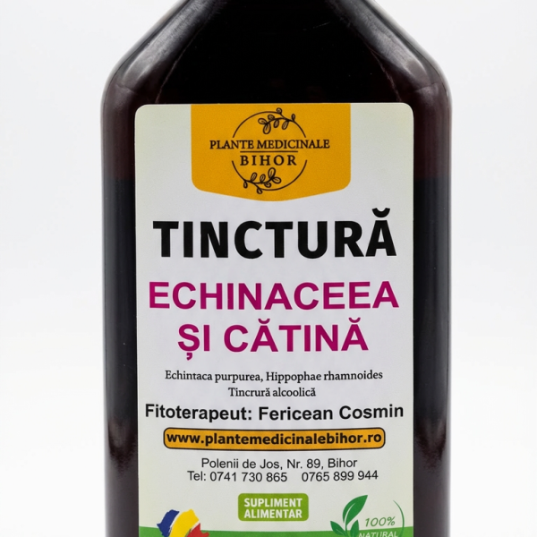 Tinctura de echinaceea si catina (500ml)